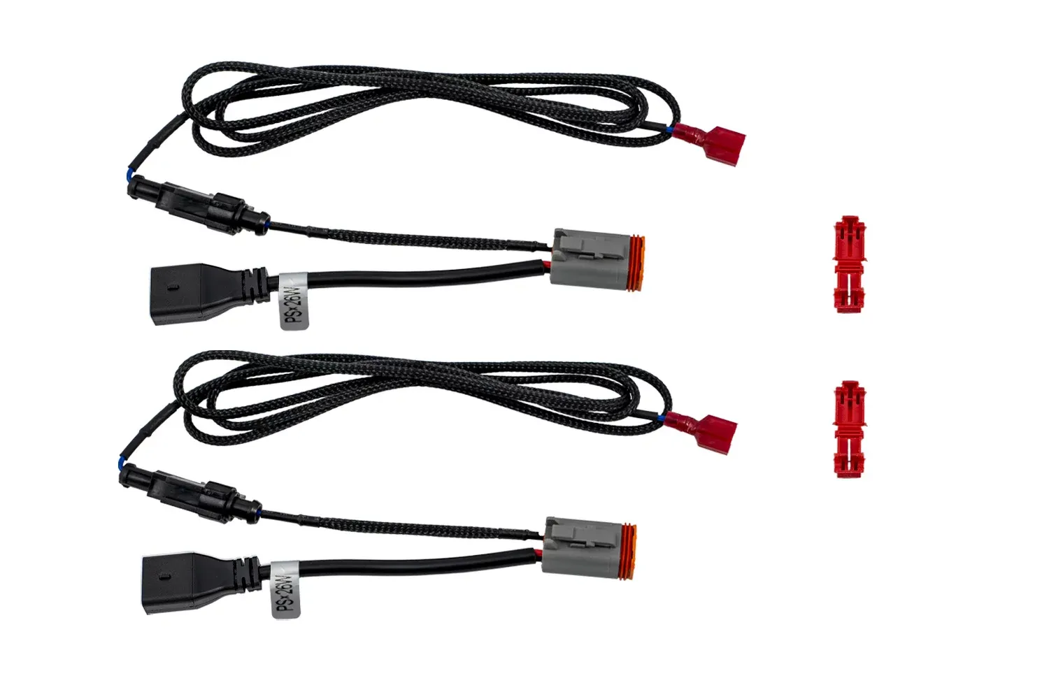 Allows you to connect a 4-Pin Deutsch DT-style connector to a factory connector.