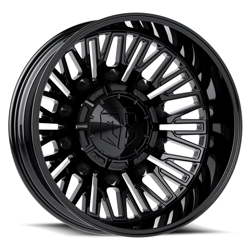 MTX RAGEOUS GLOSS BLACK 24X8.25 10X225 -225mm